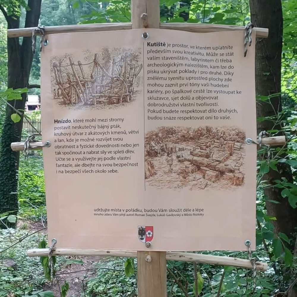 nápis_Menzlova zahrada